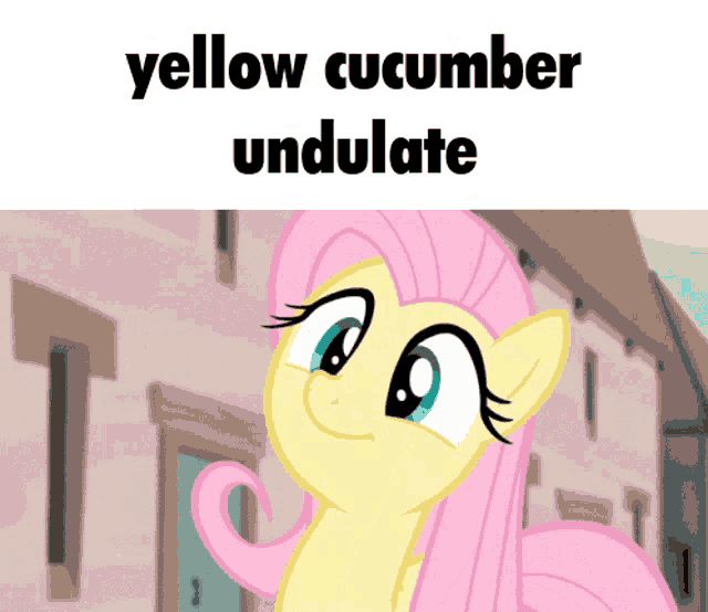 yellow-cucumber-fluttershy.gif